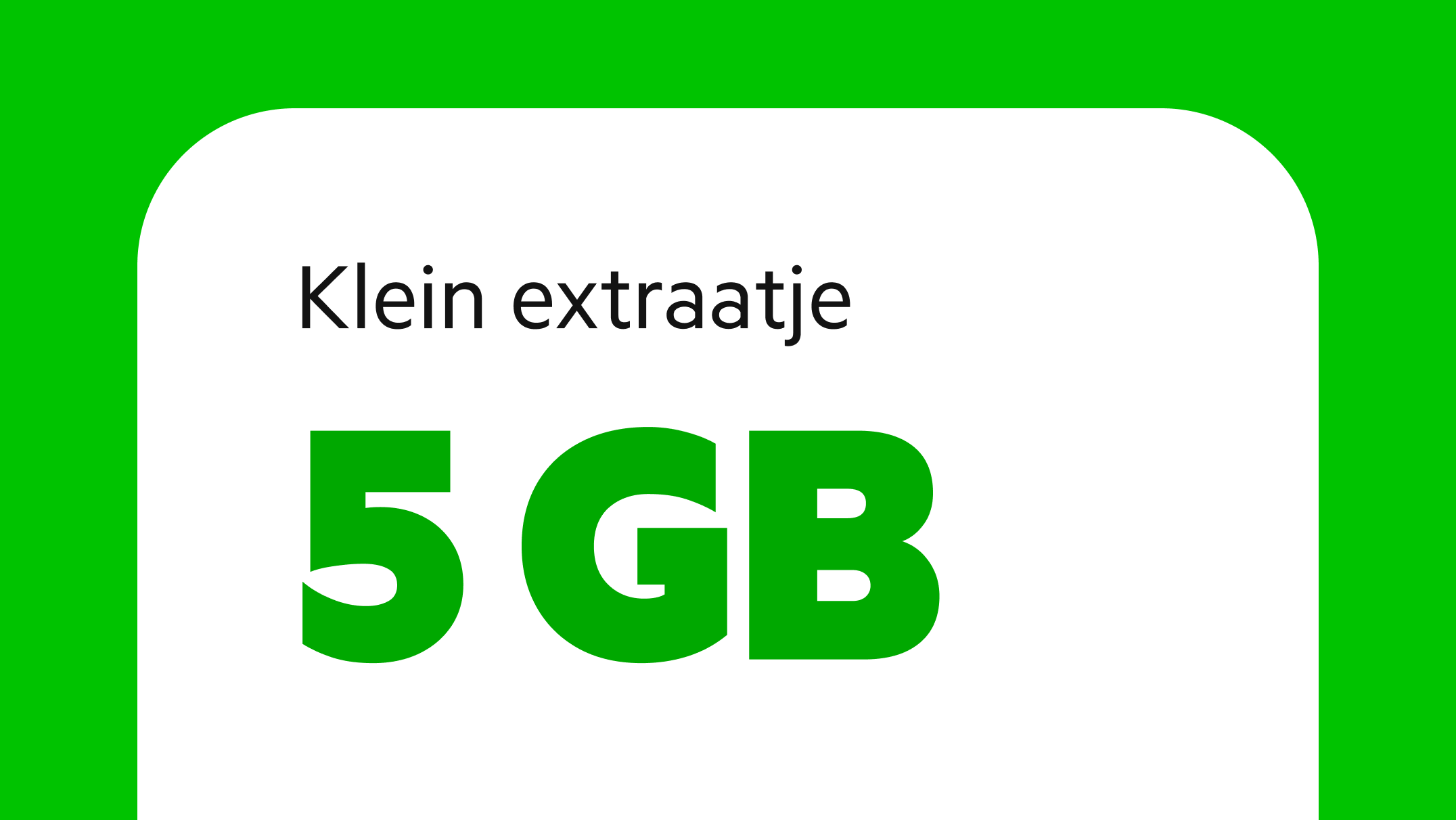 Datapakker 5 GB