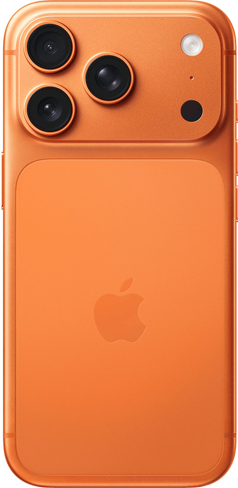 Voorkant van de iPhone 16 Pro Desert Titanium