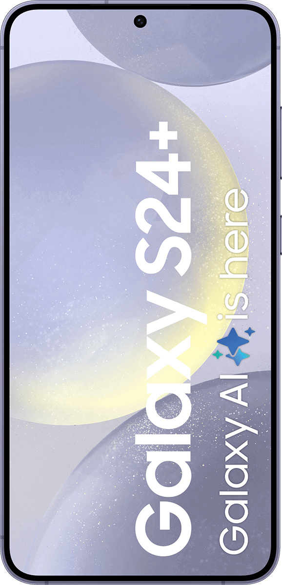 Voorkant Samsung Galaxy S24 Plus Cobalt Violet