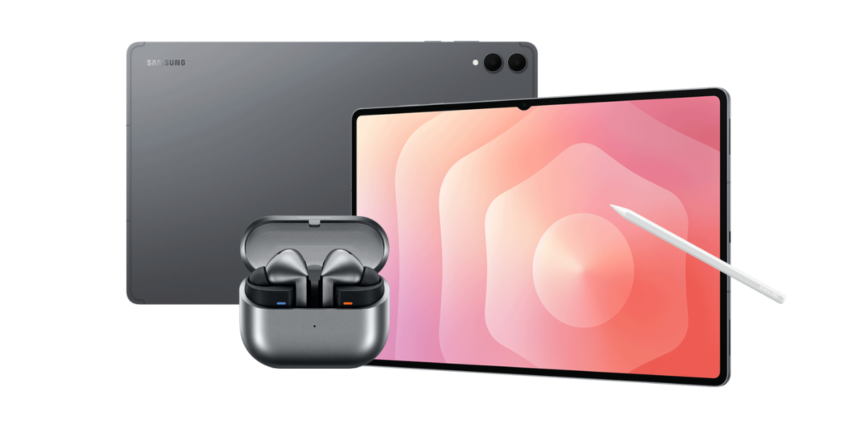 De Galaxy Buds3 oordopjes naast de Galaxy S11 Ultra