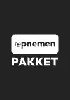 Opnemen pakket logo