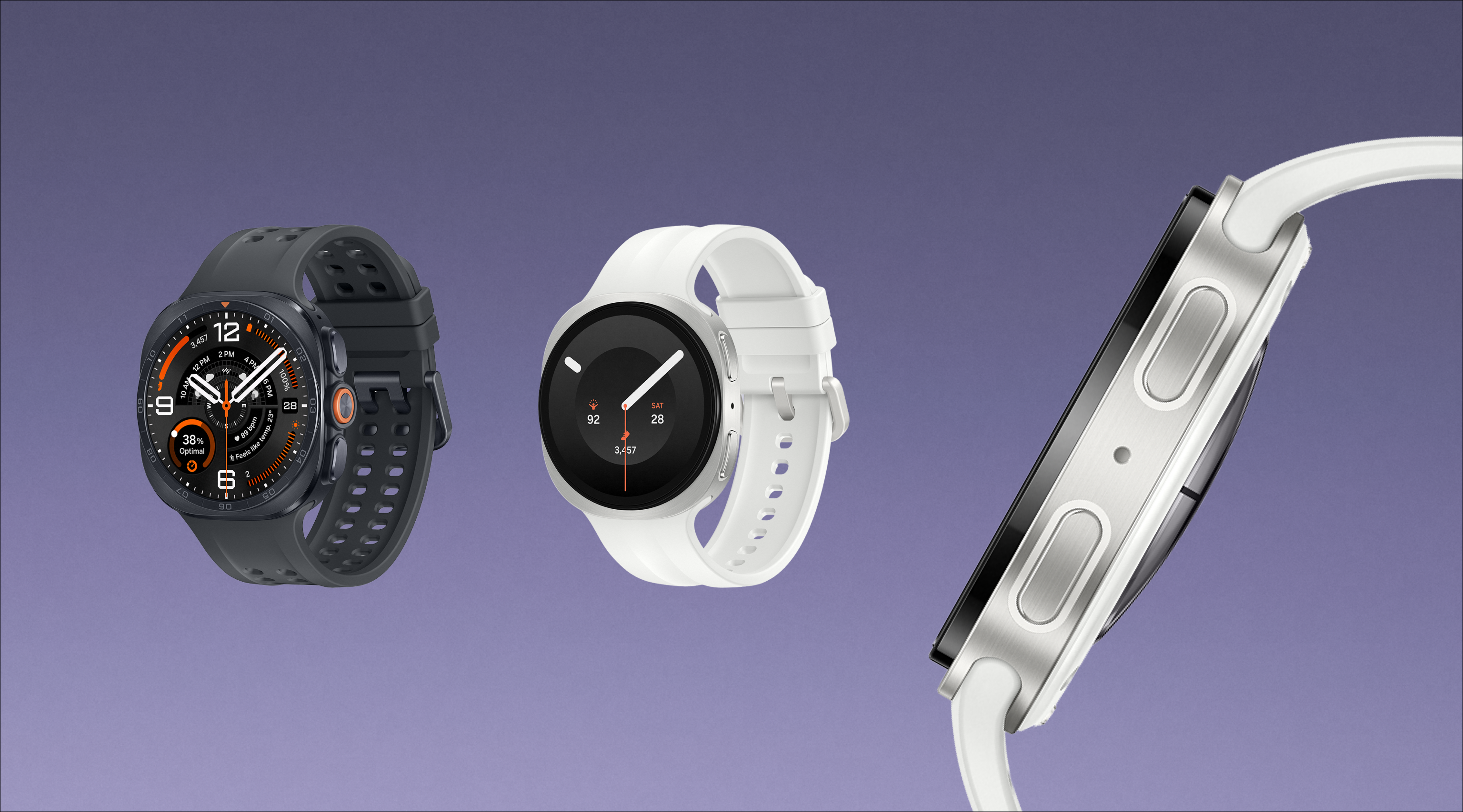 Drie samsung smartwatches