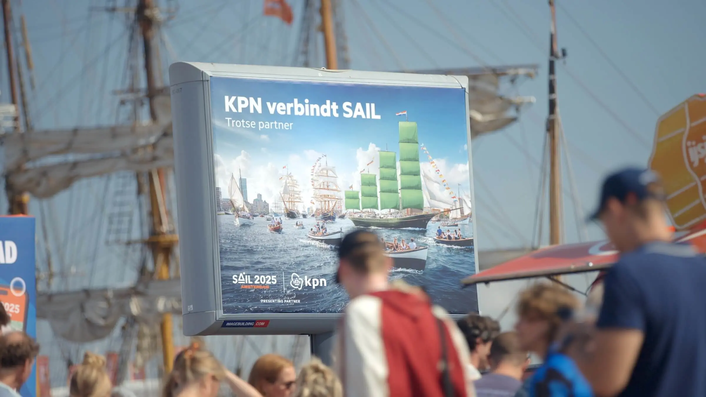 SAIL 2025: KPN verbindt SAIL. Trotse partner.