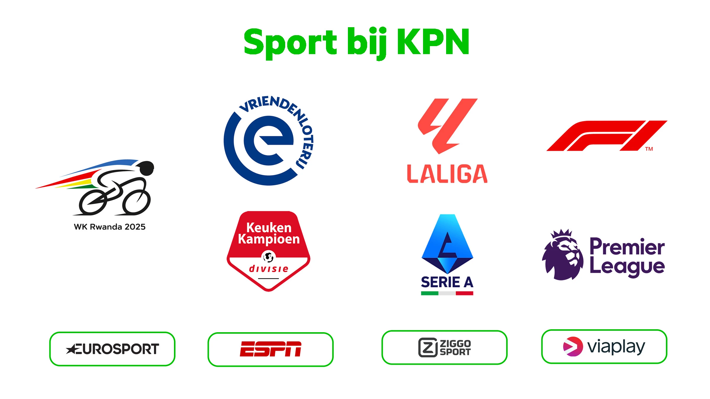 Geniet van veel sport bij KPN