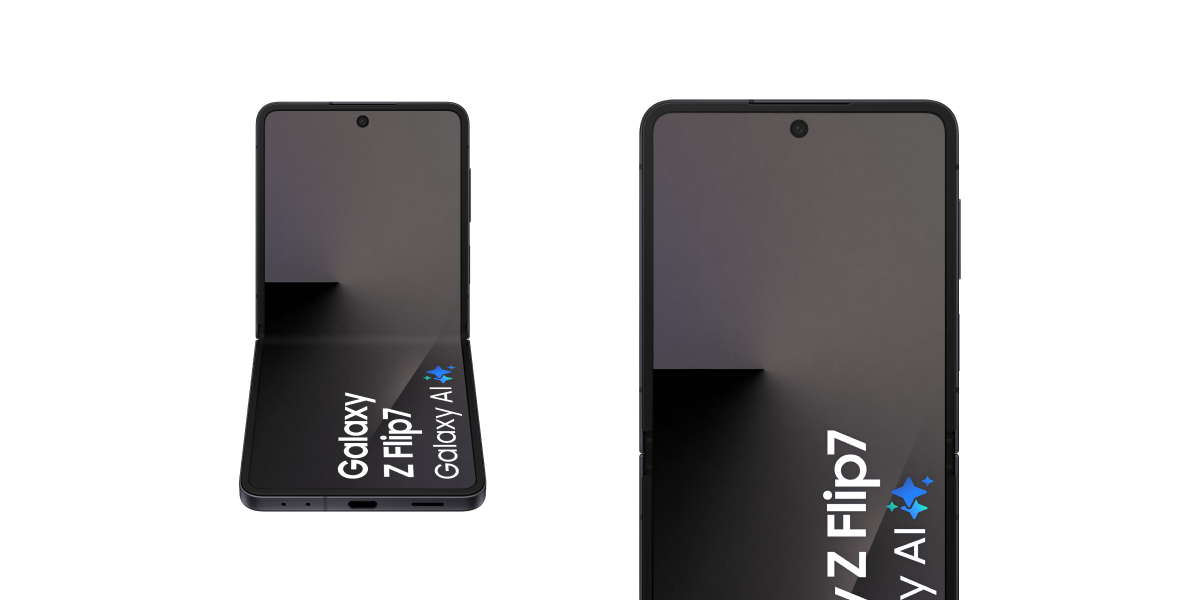 Beeldscherm van de Samsung Galaxy Z Flip7
