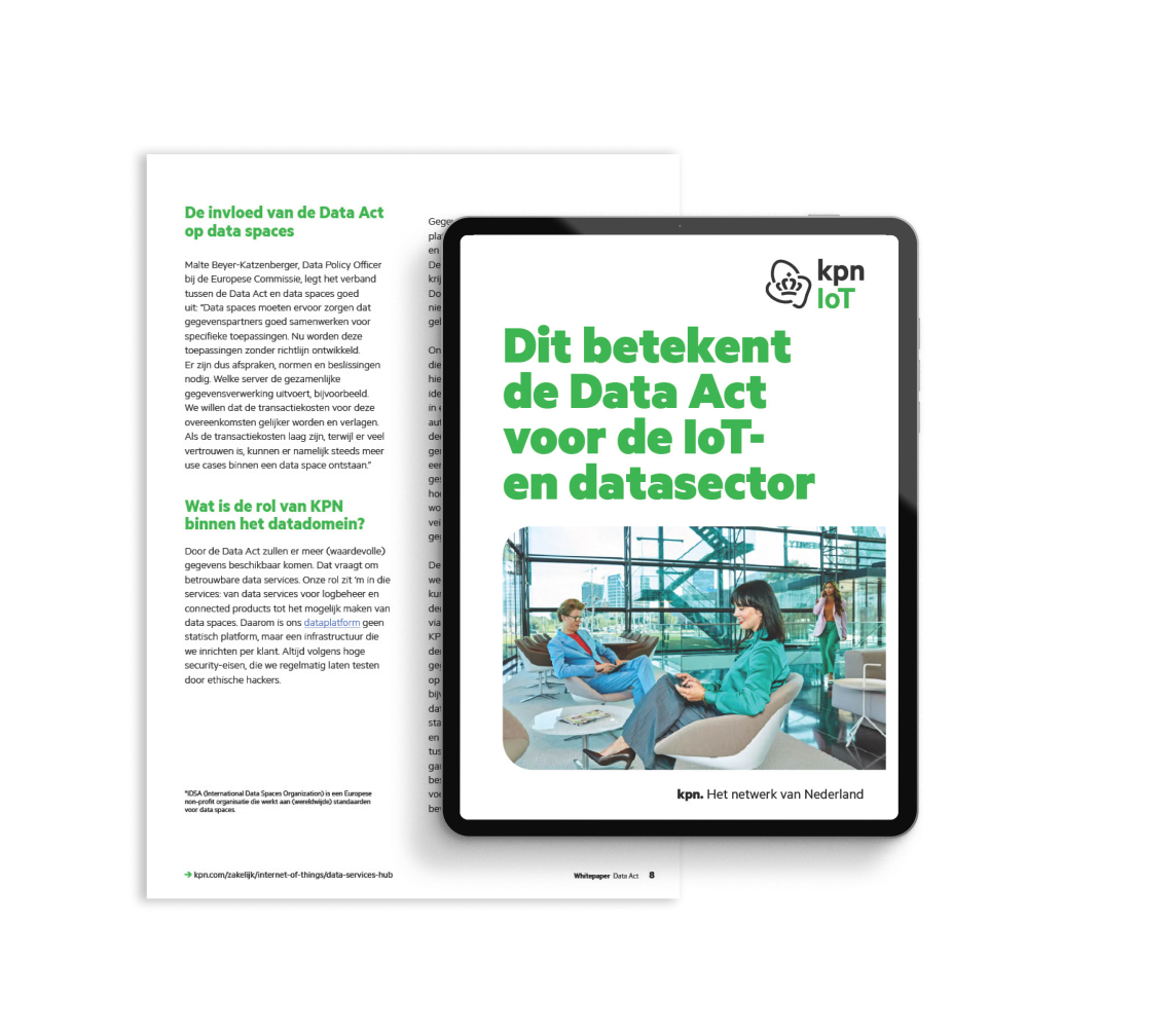 Whitepaper data act in de IoT sector