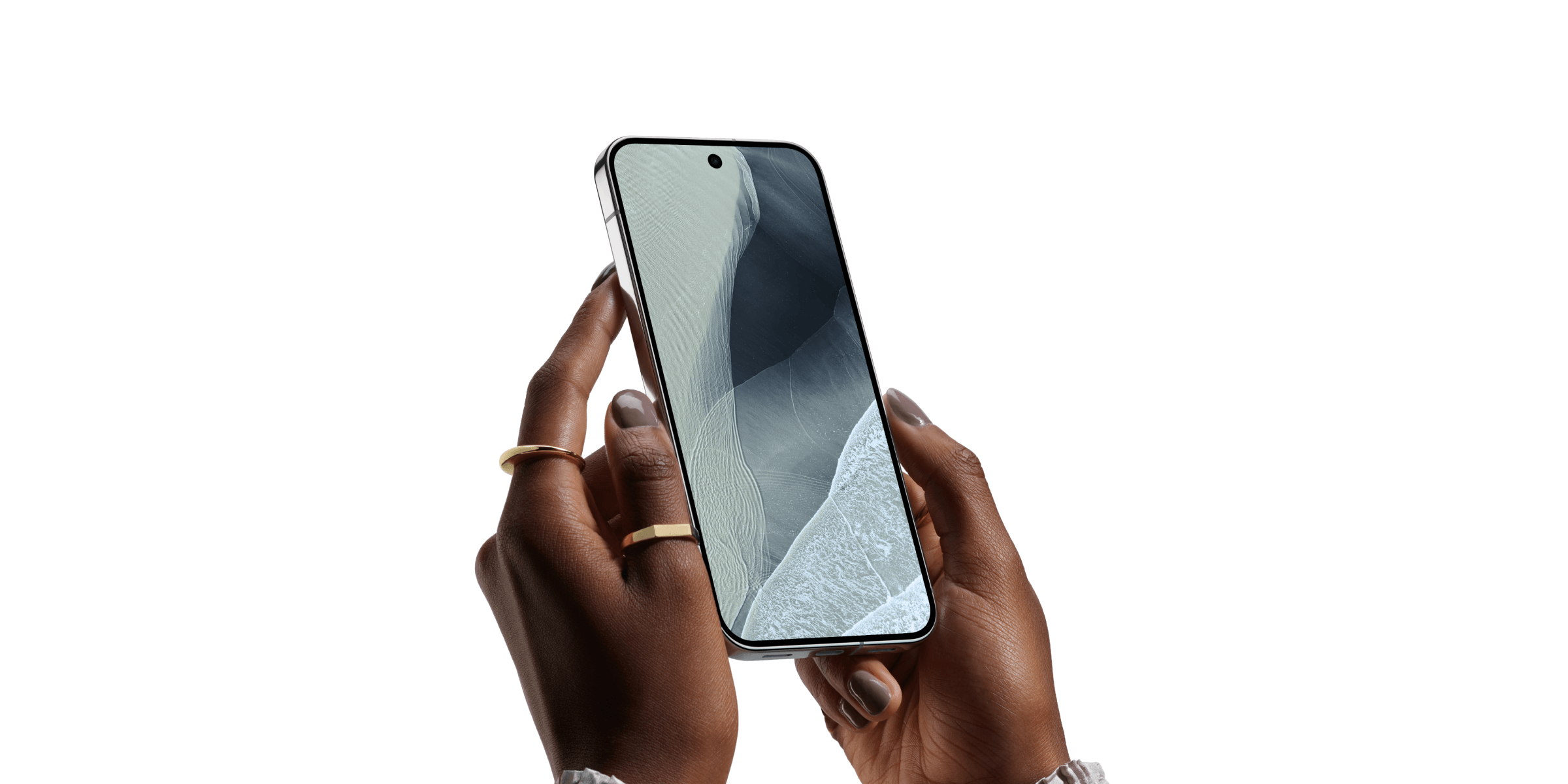 De voorkant van de zwarte Google Pixel 11 Pro XL