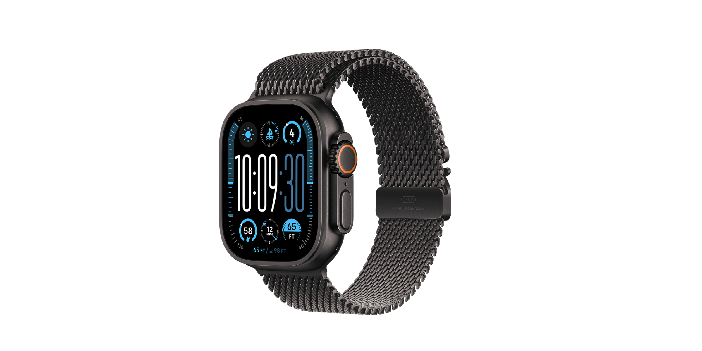 Apple Watch Ultra 2 Milanese bandje