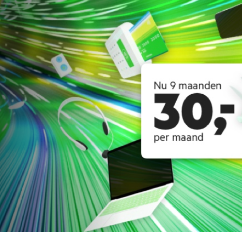 KPN EEN MKB Internet: Nú de eerste 9 maanden voor 30,-/mnd