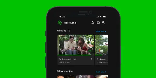 Kijk waar en wanneer je wil met de KPN TV app