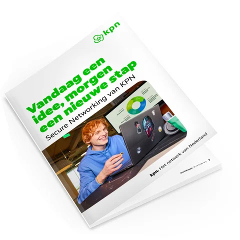 Plaatje van een whitepaper met de tekst 'Vandaag een idee, morgen een nieuwe stap'