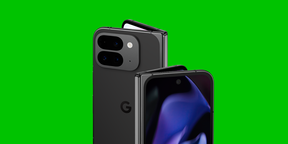 Google Pixel 9 Pro Fold voor- en achterkant