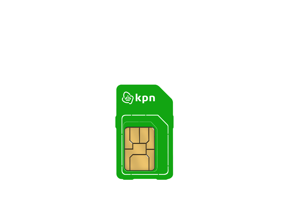 Groene KPN simcard