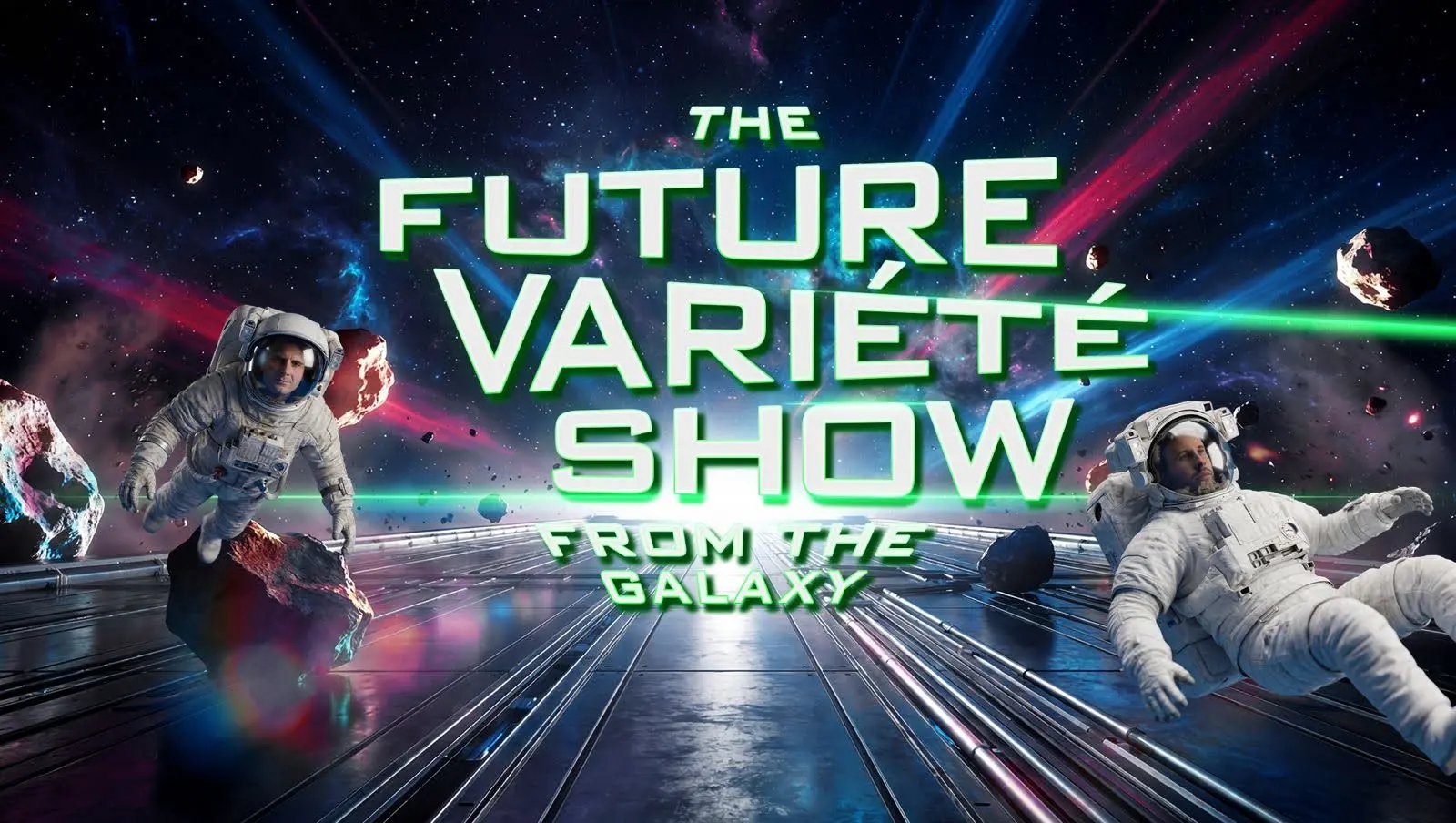 Daan en Tobias vliegen door de ruimte