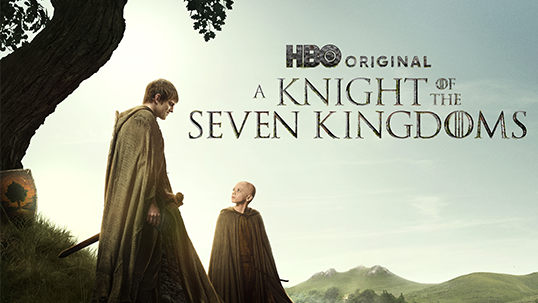 Twee personages uit de HBO serie 'A Knight of the Seven Kingdoms' 