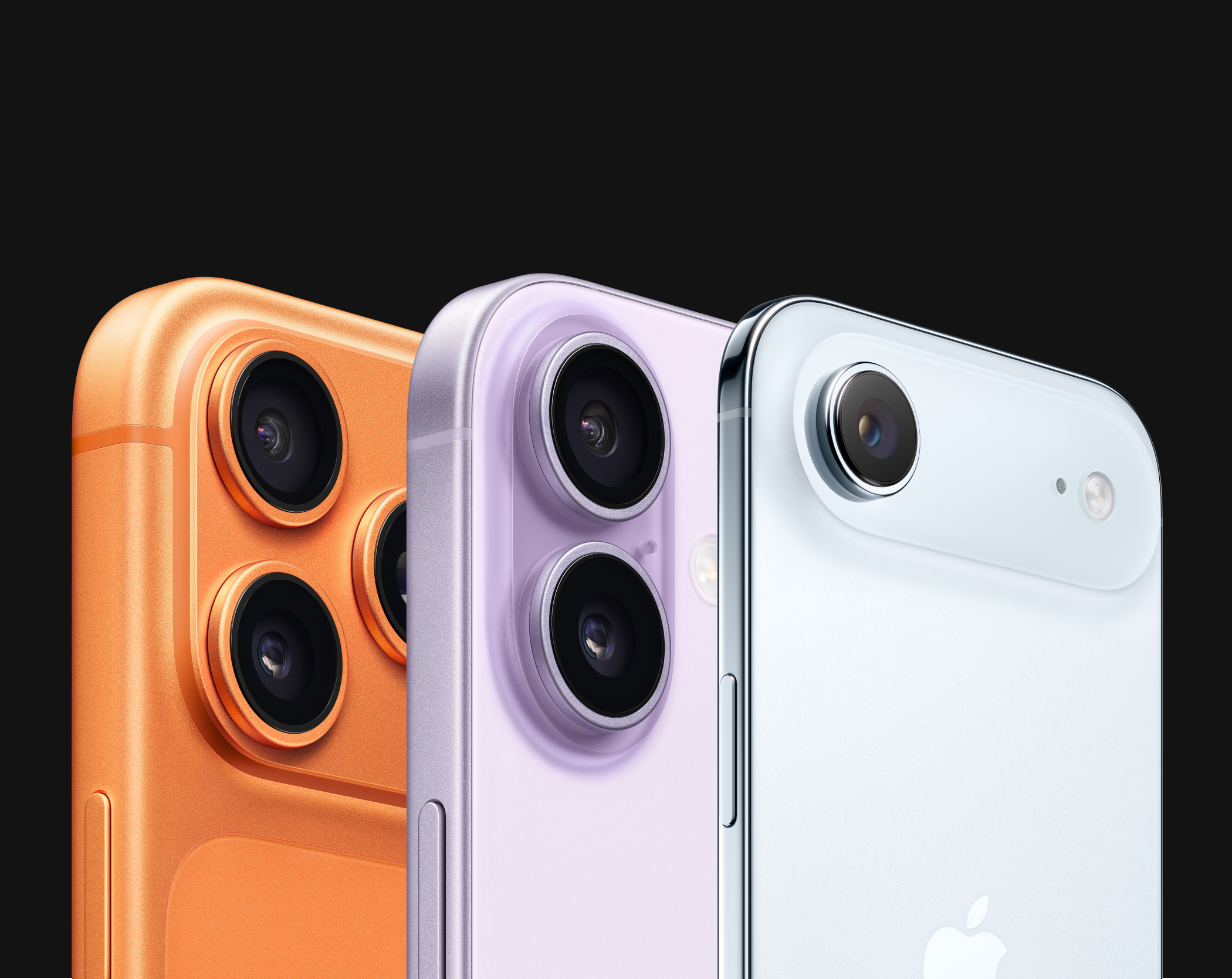 De iPhone 17-serie komt in veel kleuren: van oranje tot paars en wit