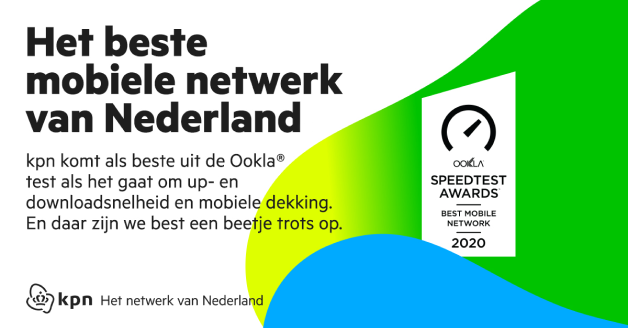 KPN beste mobiele netwerk in Nederland uit test Ookla