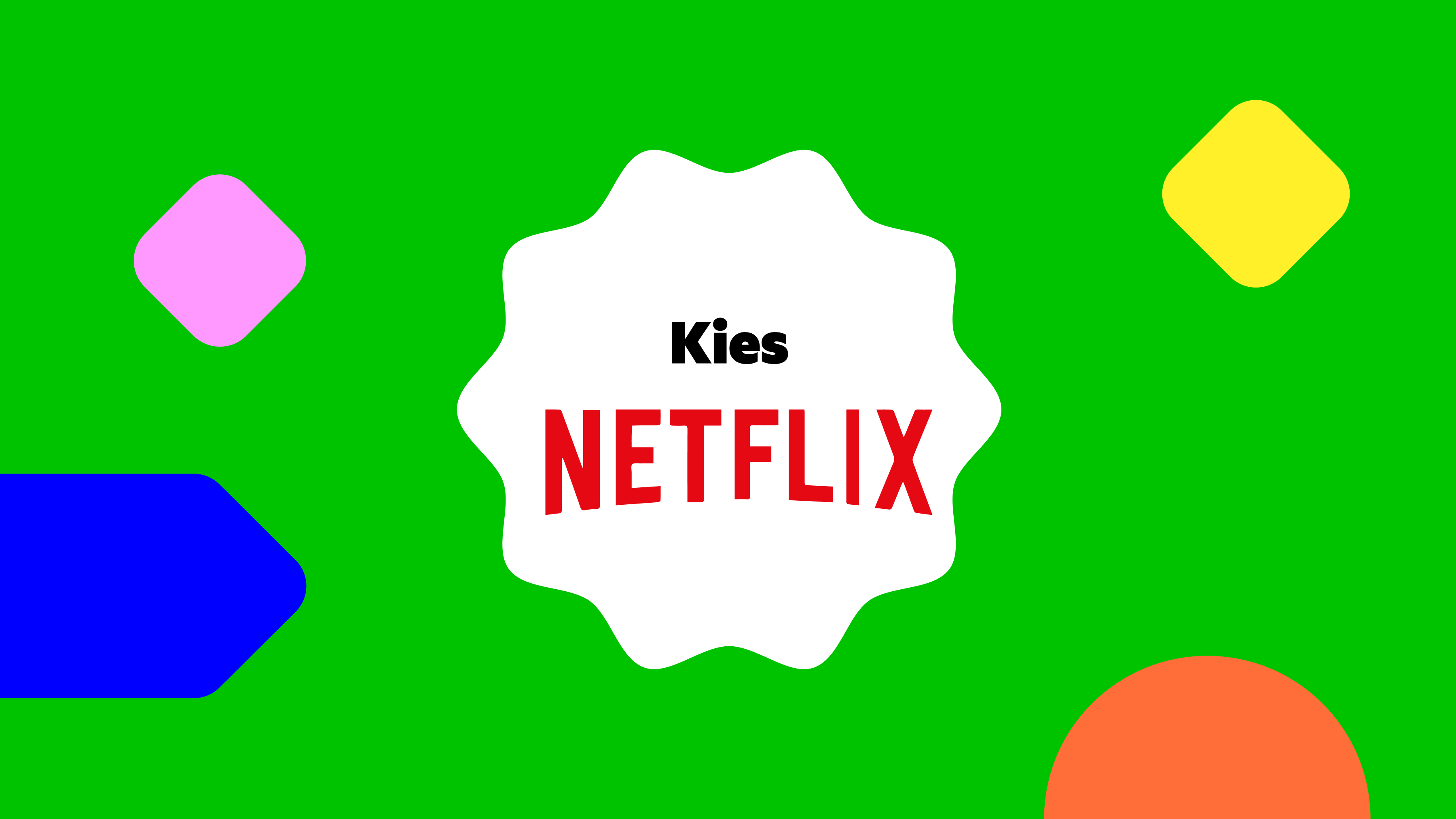 Kies Netflix Basic als keuzevoordeel