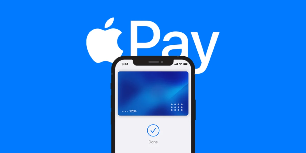 Mobiele telefoon met Apple Pay