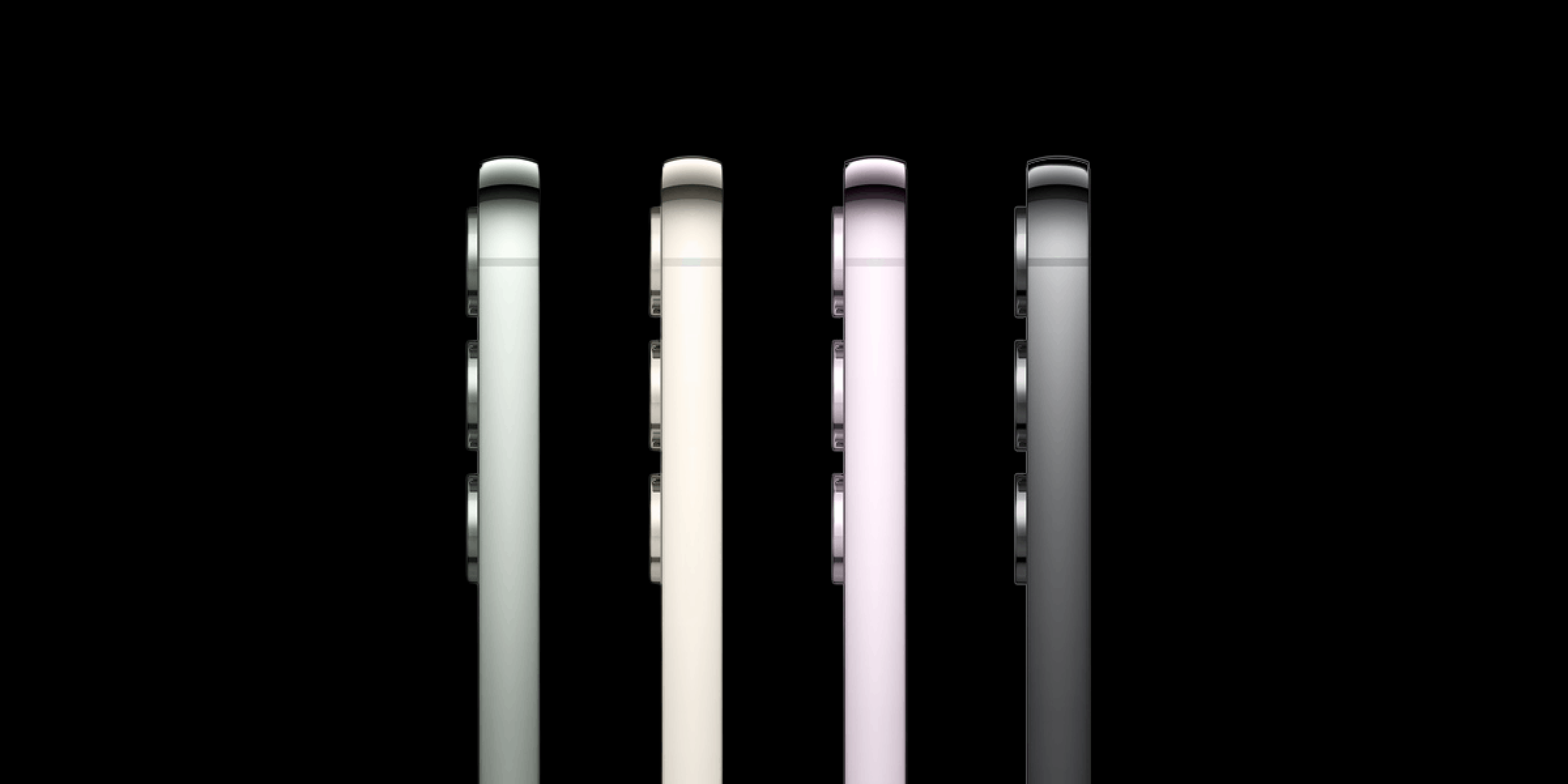 Samsung S23 zijkant kleuren varianten