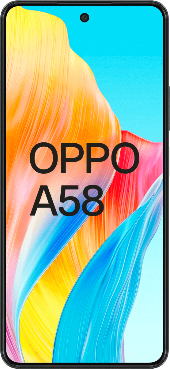 OPPO A58 voorkant