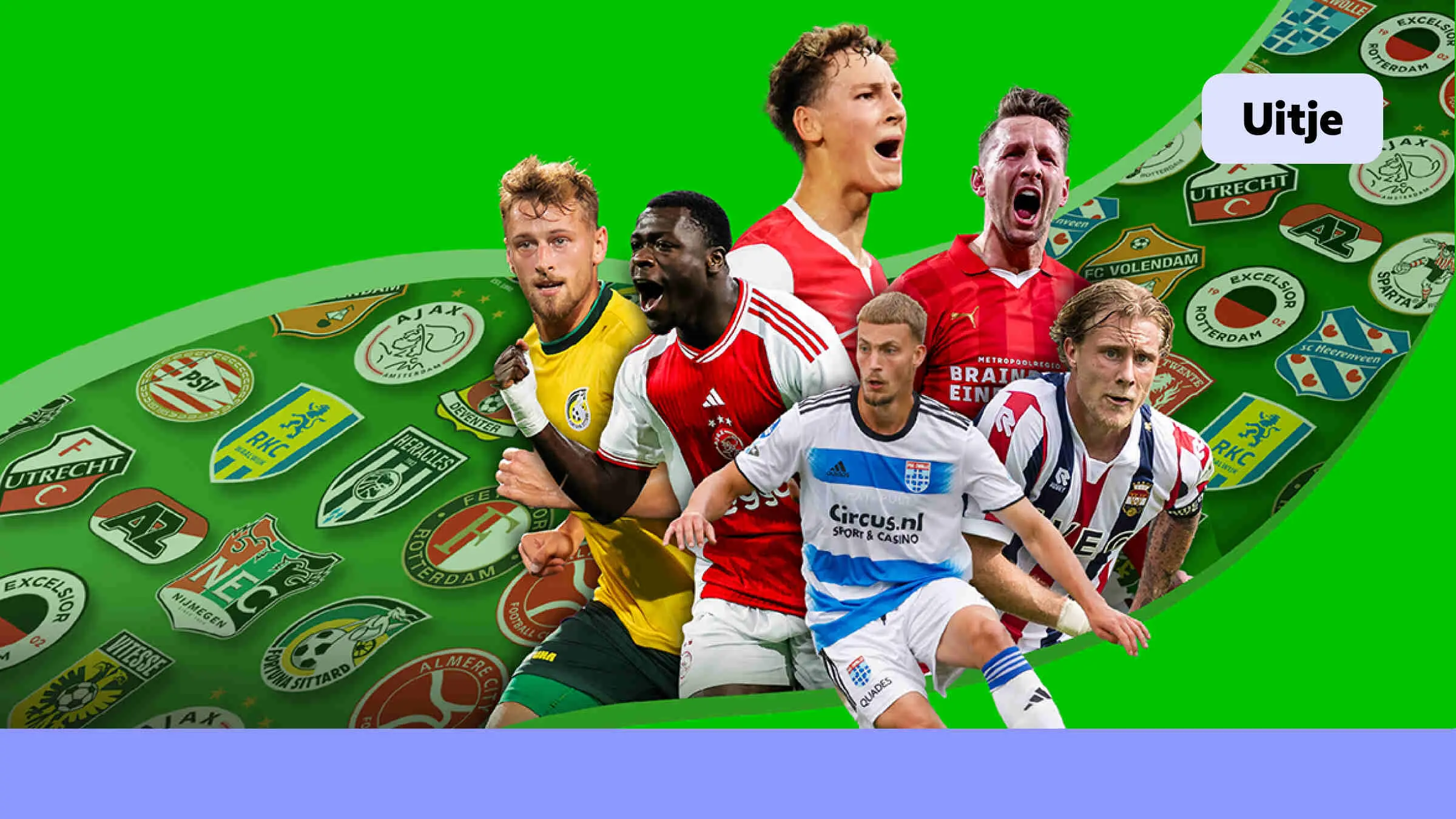 Juch je favoriete eredivisieclub toe