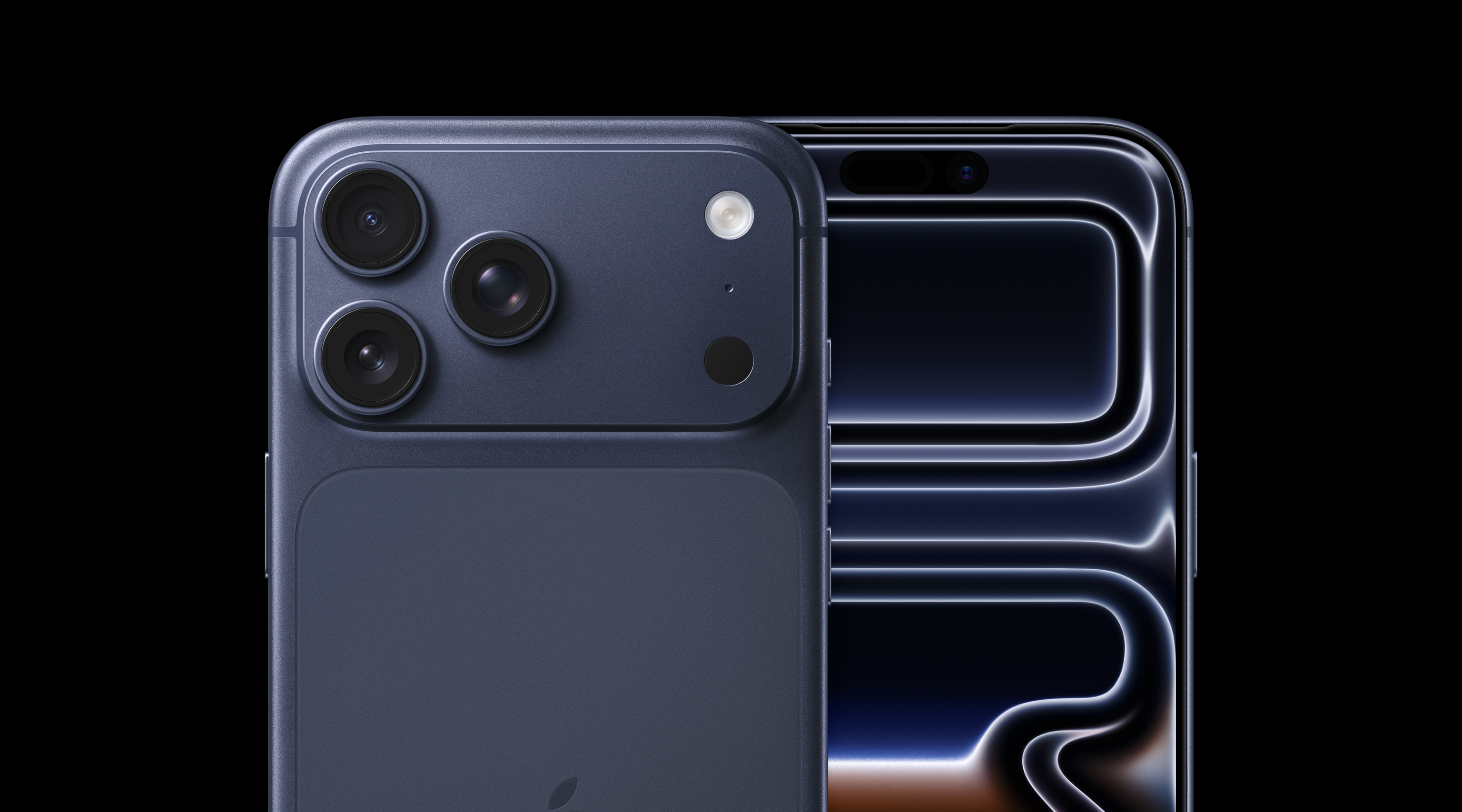 Afbeelding van het beeldscherm van de iPhone 17 