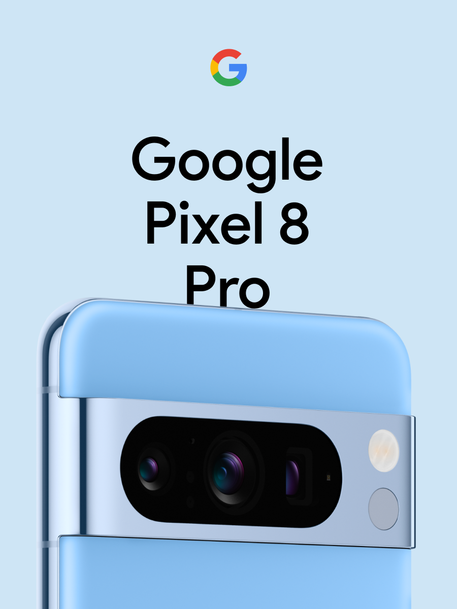 Google Pixel 8 Pro Bay (lichtblauw)