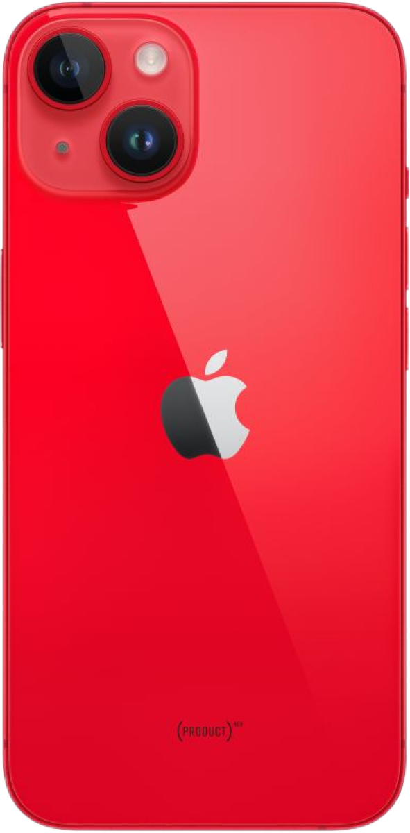 iPhone 14 Plus (rood)