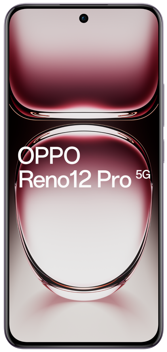 Voorkant van de OPPO Reno12 Pro