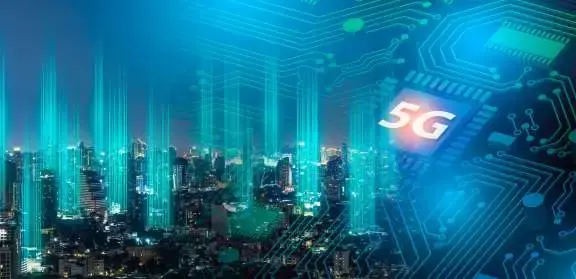 schematiche weergave snel internet met 5G