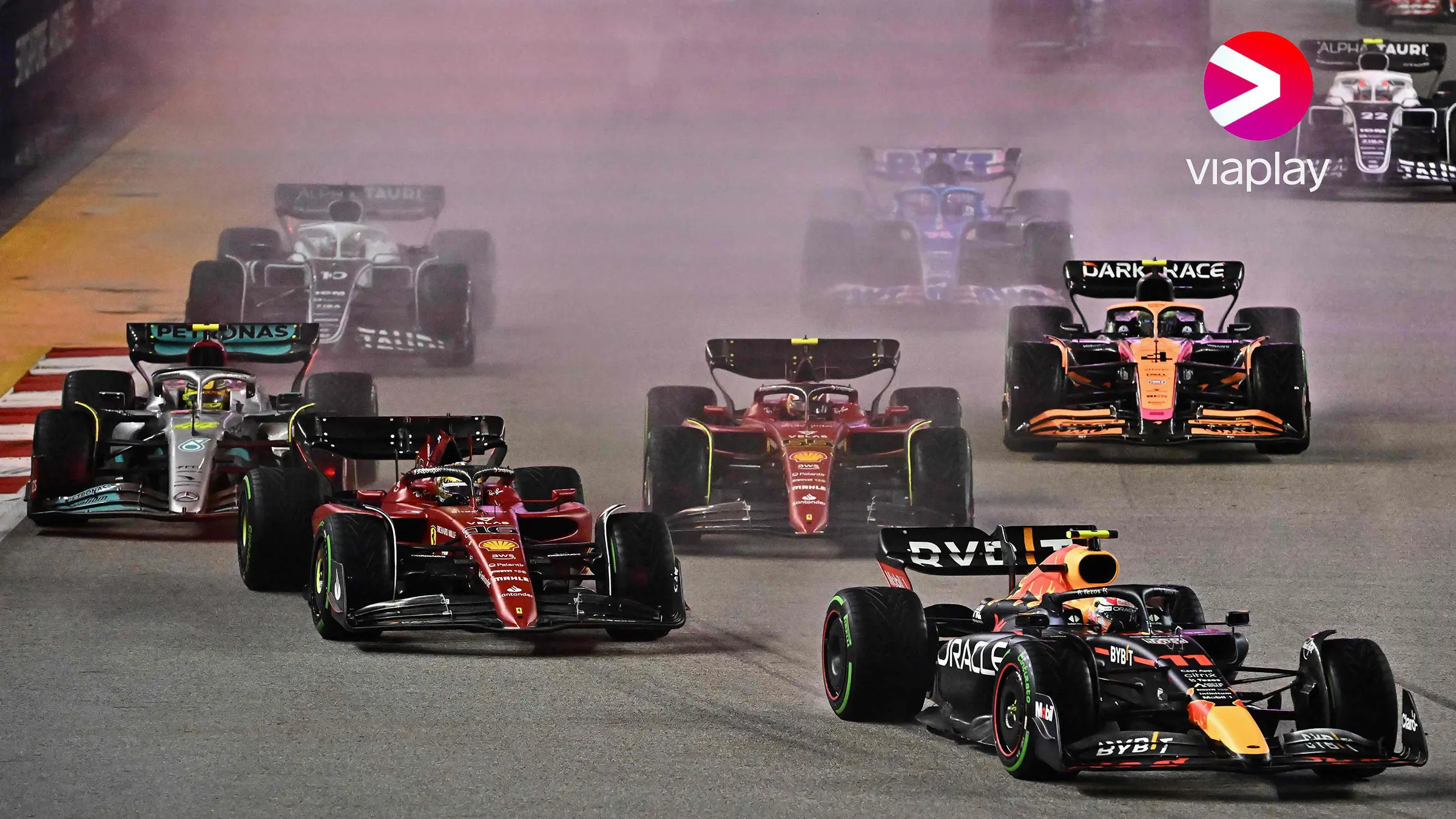 Formule 1 race in Singapore