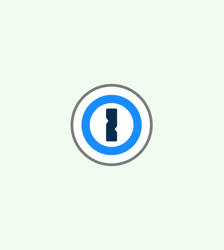 Logo van 1Password