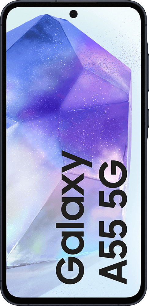 Samsung Galaxy A55 vooraanzicht
