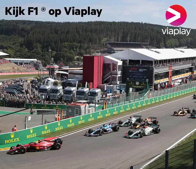 Kijk alle weekenden Formula 1® op Viaplay bij KPN