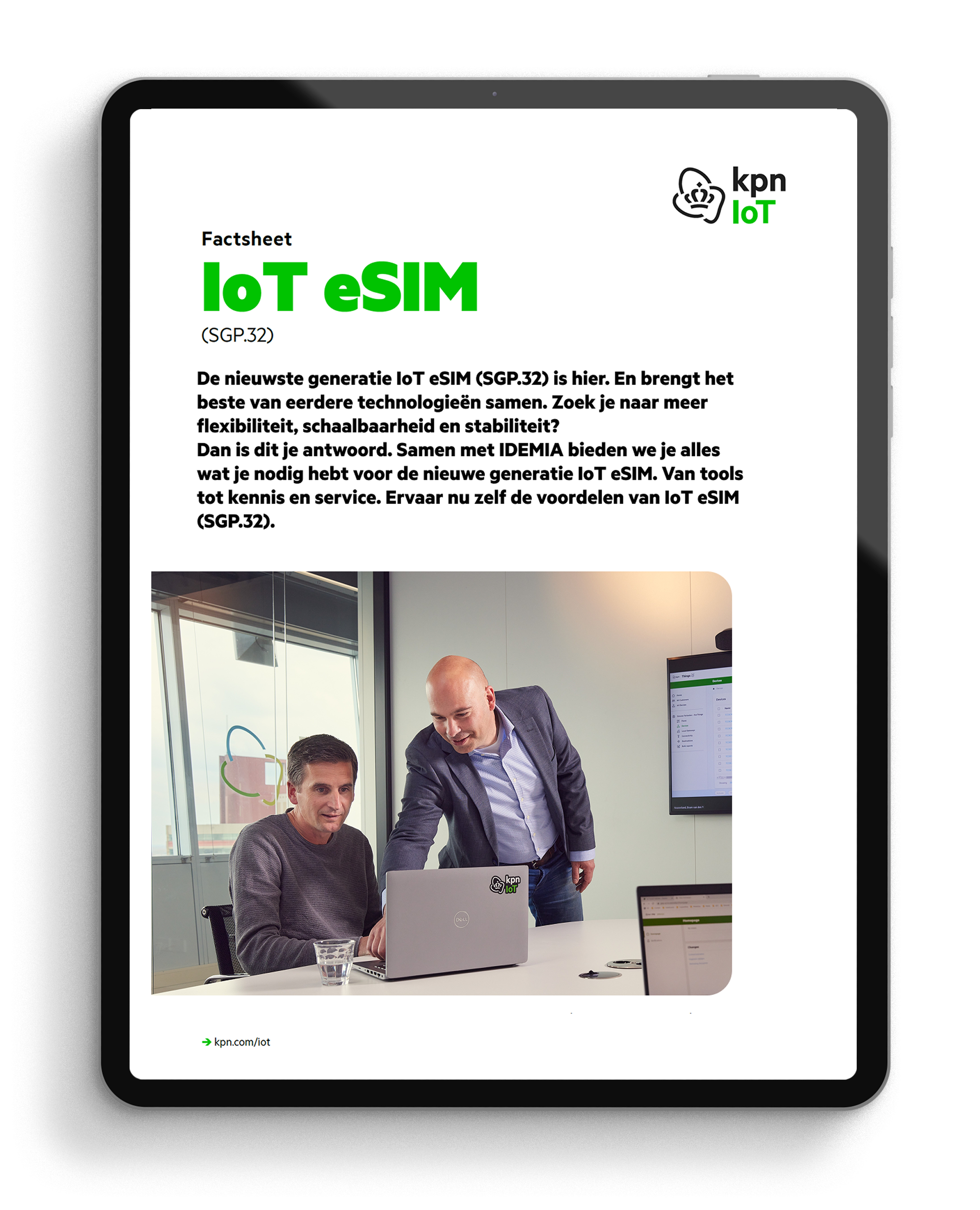 Cover factsheet IoT eSIM