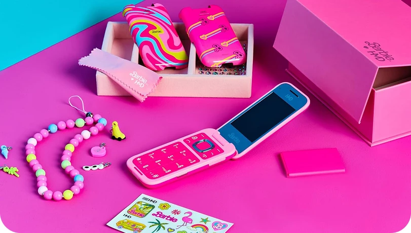 Roze Barbie Phone