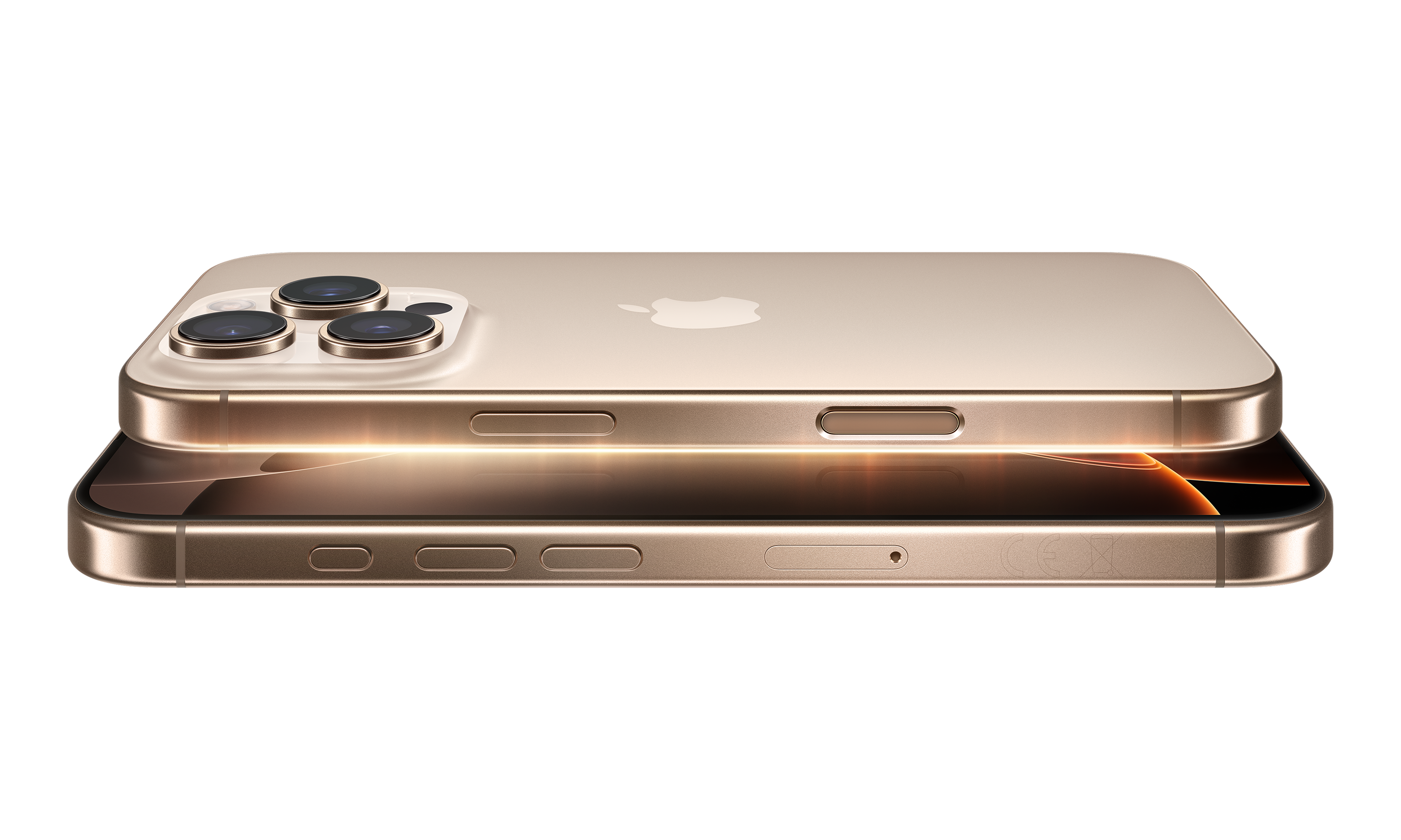 iPhone 16 pro zijaanzicht
