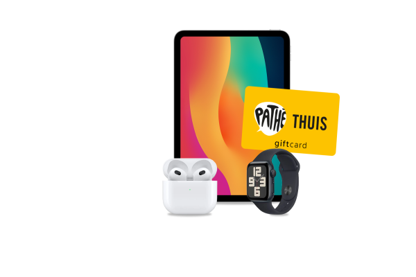 Apple Airpods, iPad, Pathé Thuis giftcard en Apple Watch