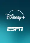 Disney+ en ESPN logo onder elkaar