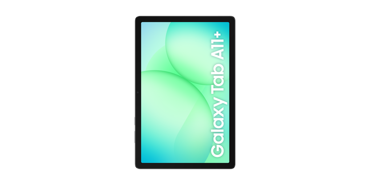 De voorkant van de Samsung Galaxy Tab A11+