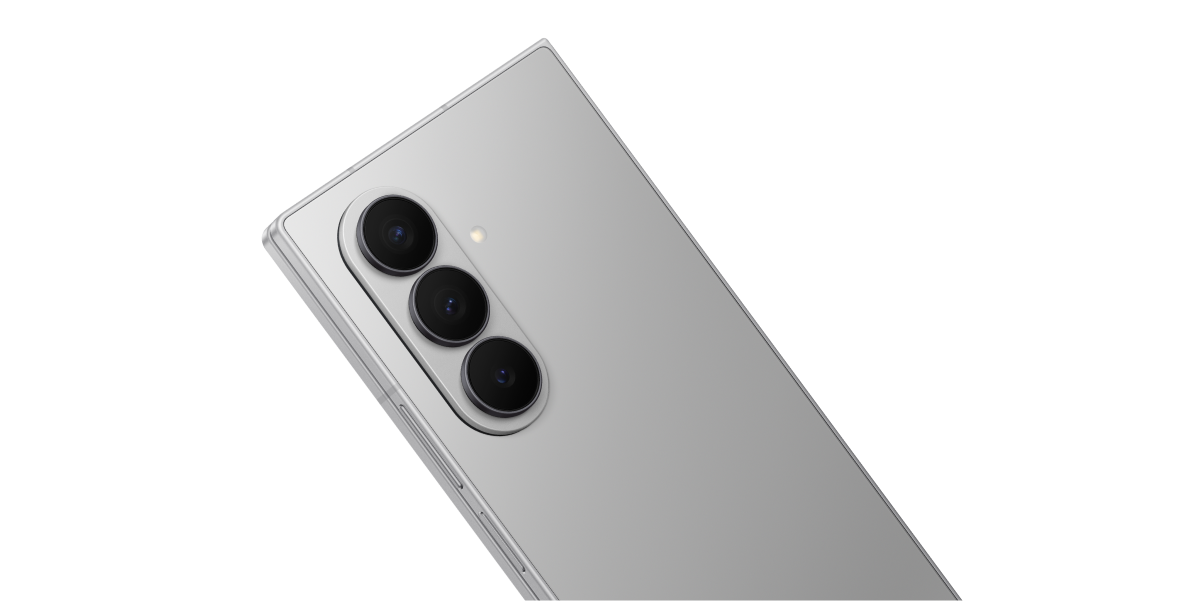 De achterkant van de Samsung Galaxy Z Fold7