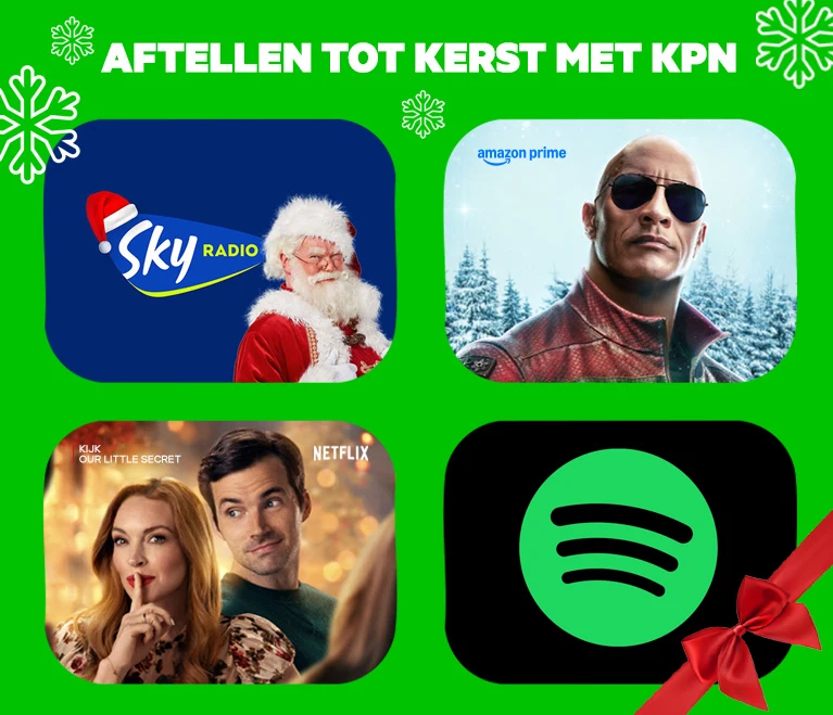 Vier de feestdagen met KPN