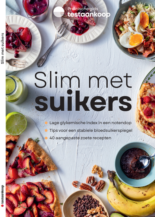 Omslag vand de praktische gids 'Slim met suikers '