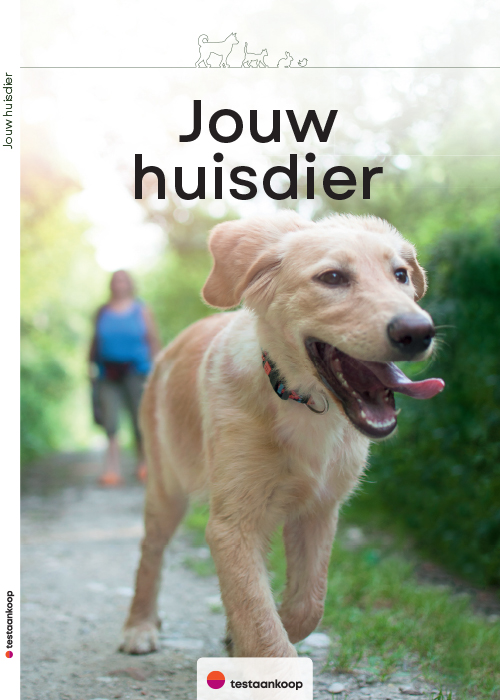 Omslag vand de praktische gids 'Jouw huisdier'