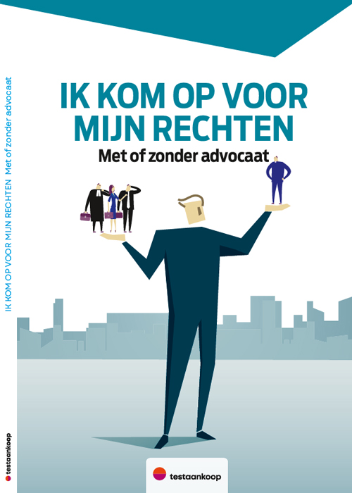 Omslag vand de praktische gids 'Ik kom op voor mijn rechten'
