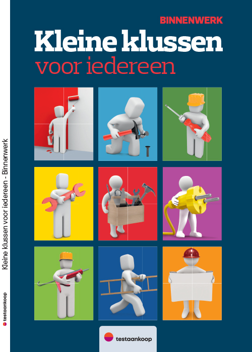 Omslag vand de praktische gids 'Kleine klussen voor iedereen'