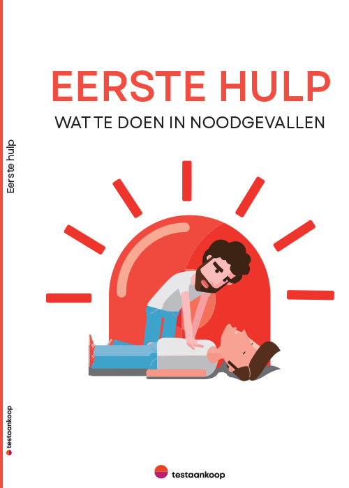 Omslag vand de praktische gids 'Eerste hulp'