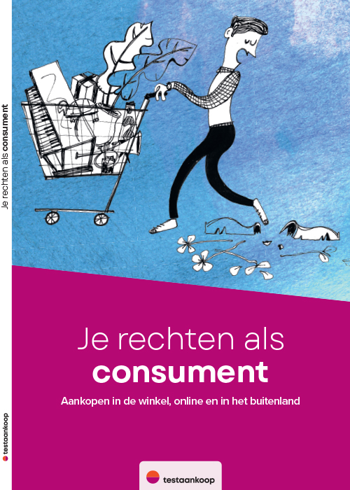 Omslag vand de praktische gids 'Je rechten als consument'