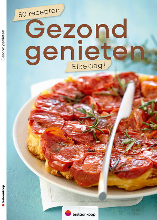 Omslag vand de praktische gids 'Gezond genieten'